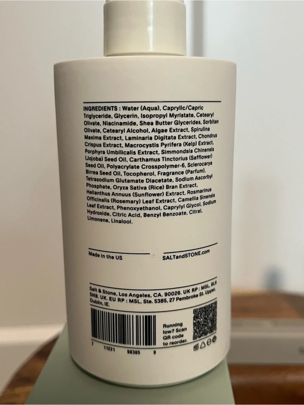 Salt & Stone Bergamont & Hinoki Body Lotion and Santal & Vetiver Body Mist - Picture 4 of 9